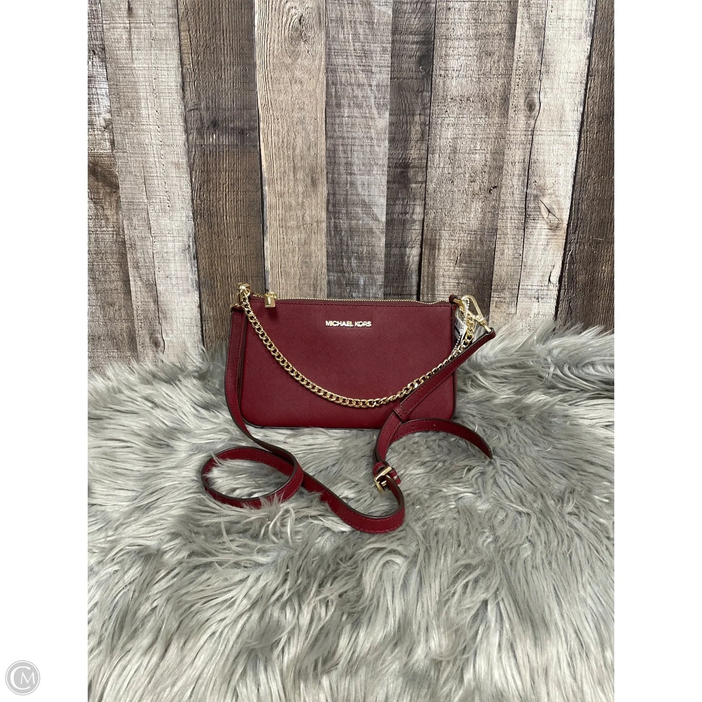 Crossbody Designer By Michael Kors, Size: Small