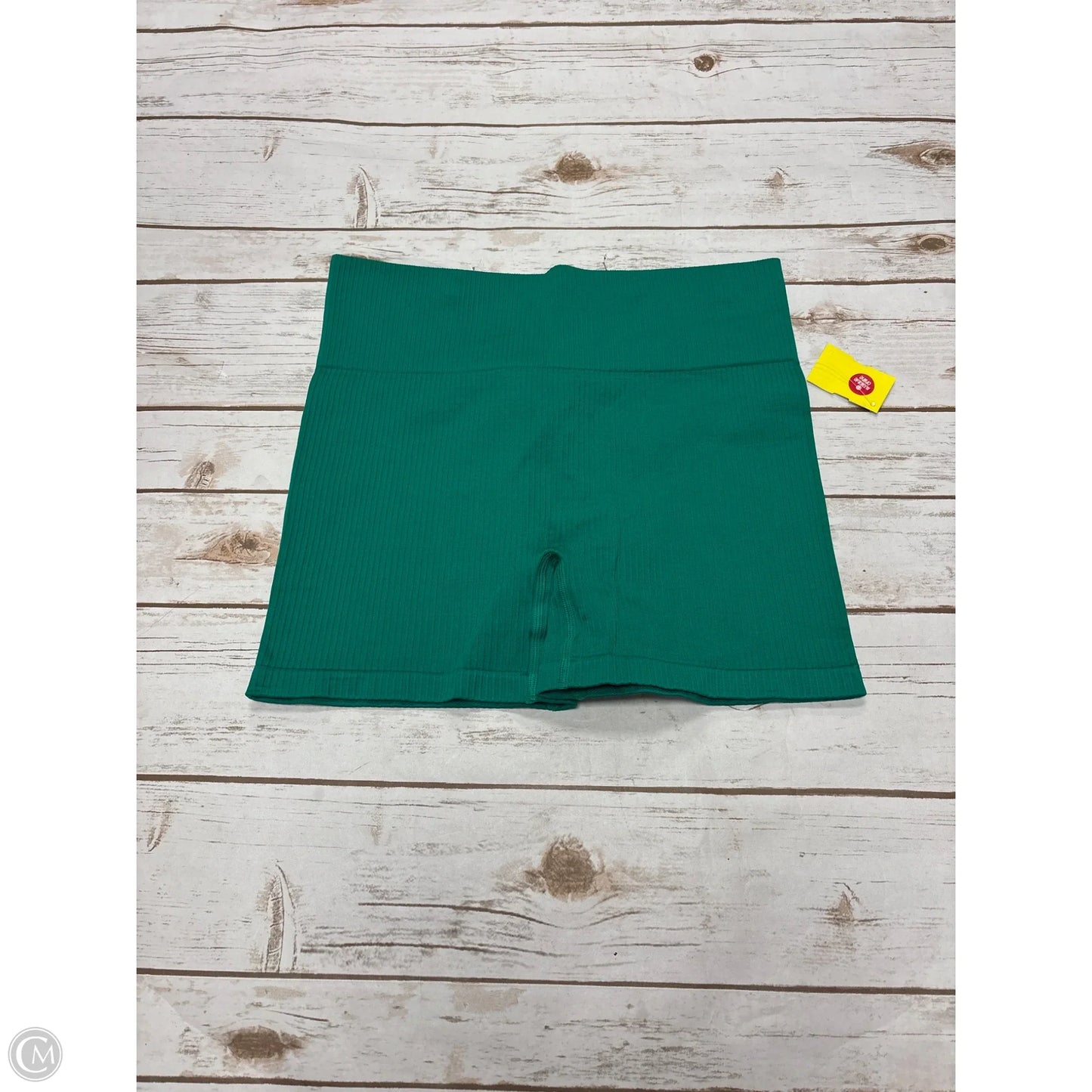 Athletic Shorts By Zyia In Green, Size: L