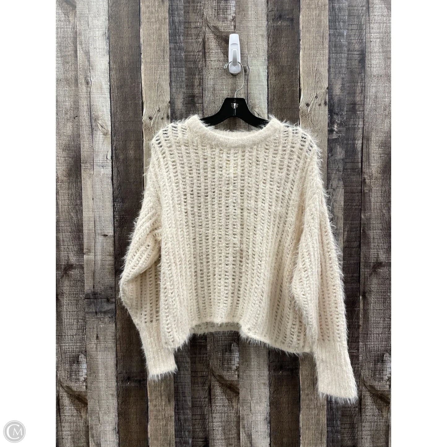 Sweater By Universal Thread In Ivory, Size: M