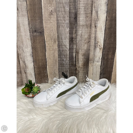 Shoes Sneakers By Puma In White, Size: 7.5