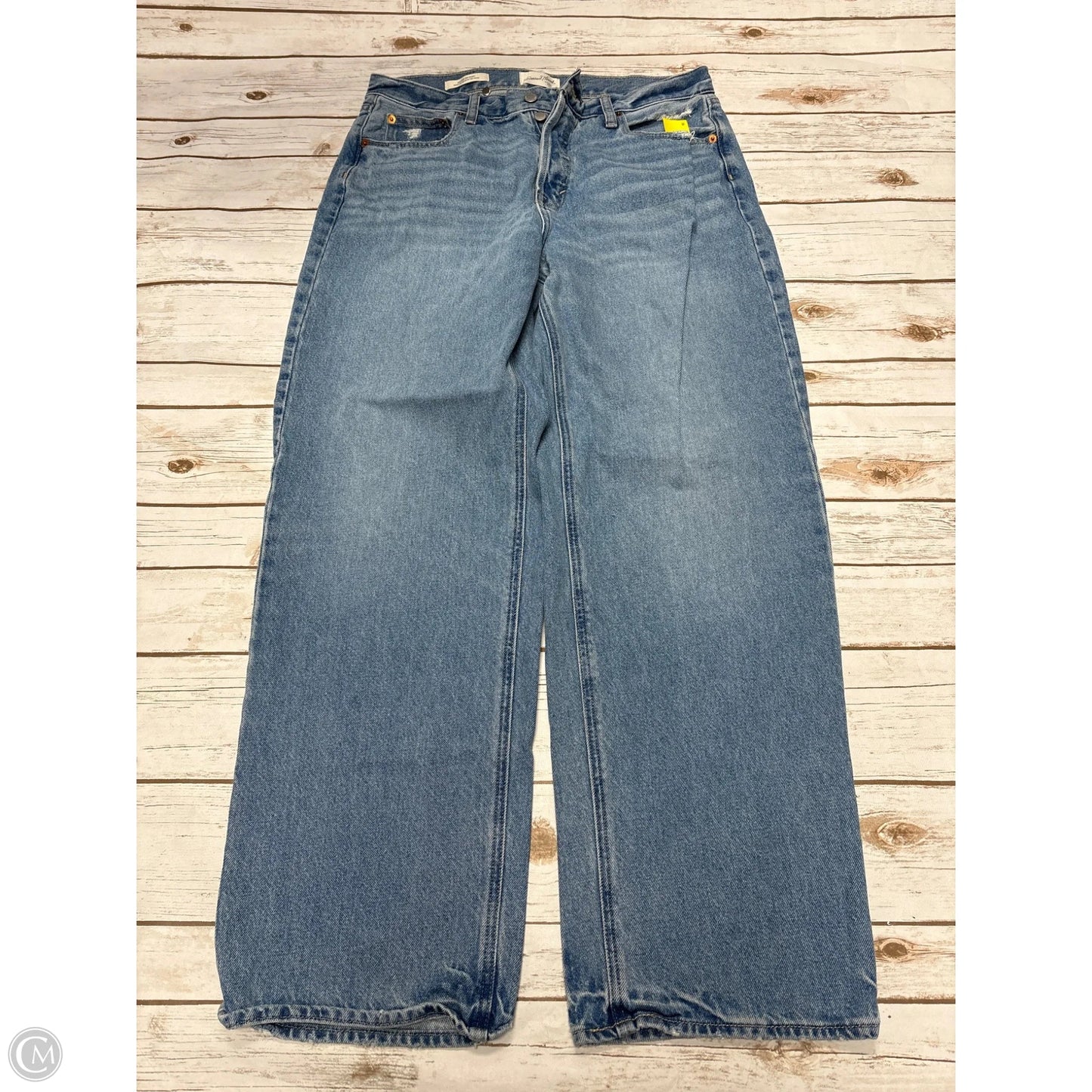 Jeans Wide Leg By Universal Thread In Blue Denim, Size: 10