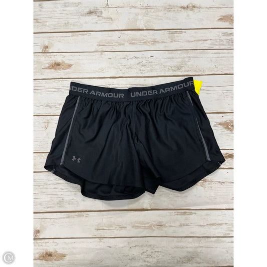 Athletic Shorts By Under Armour In Black, Size: M