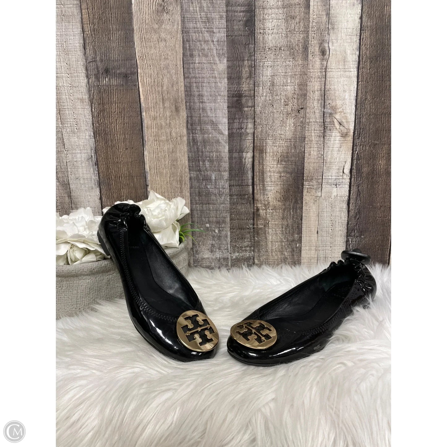 Shoes Designer By Tory Burch In Black, Size: 8.5