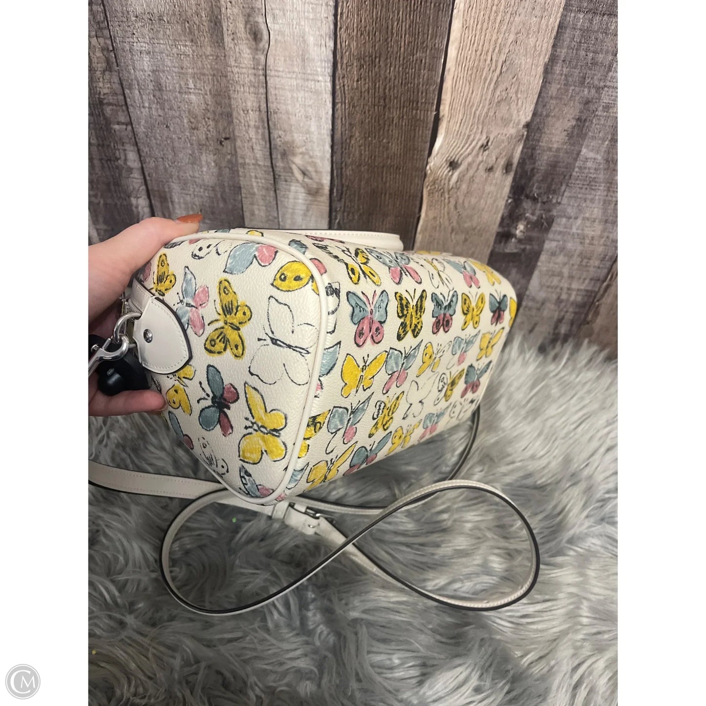 Crossbody Designer By Coach, Size: Medium