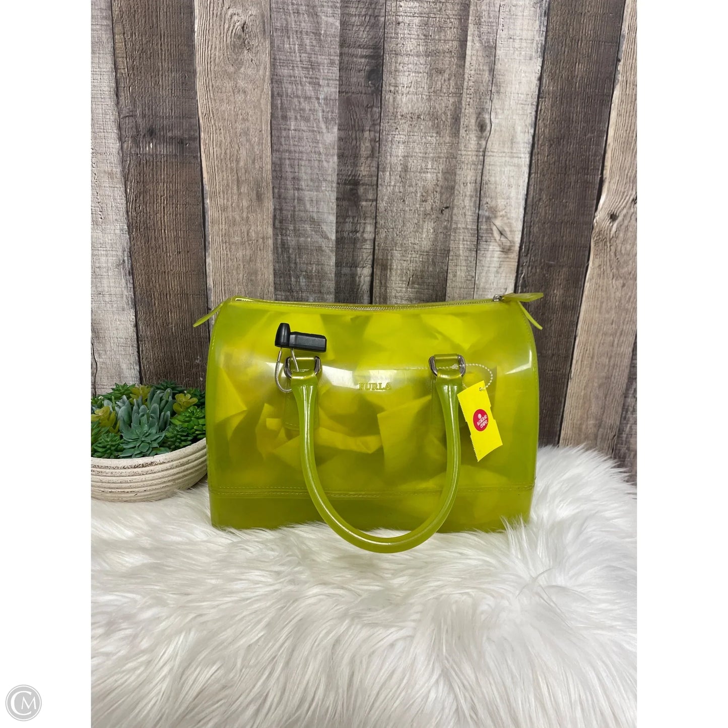 Handbag Luxury Designer By Furla, Size: Large