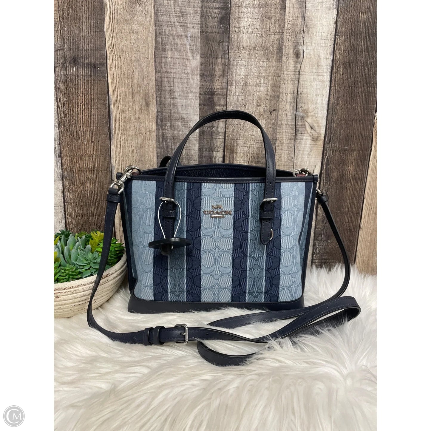 Crossbody Designer By Coach, Size: Medium