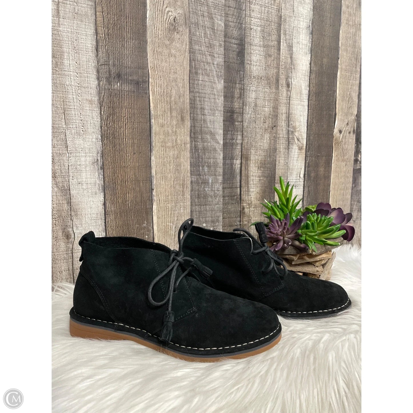 Shoes Flats By Hush Puppies In Black, Size: 8.5