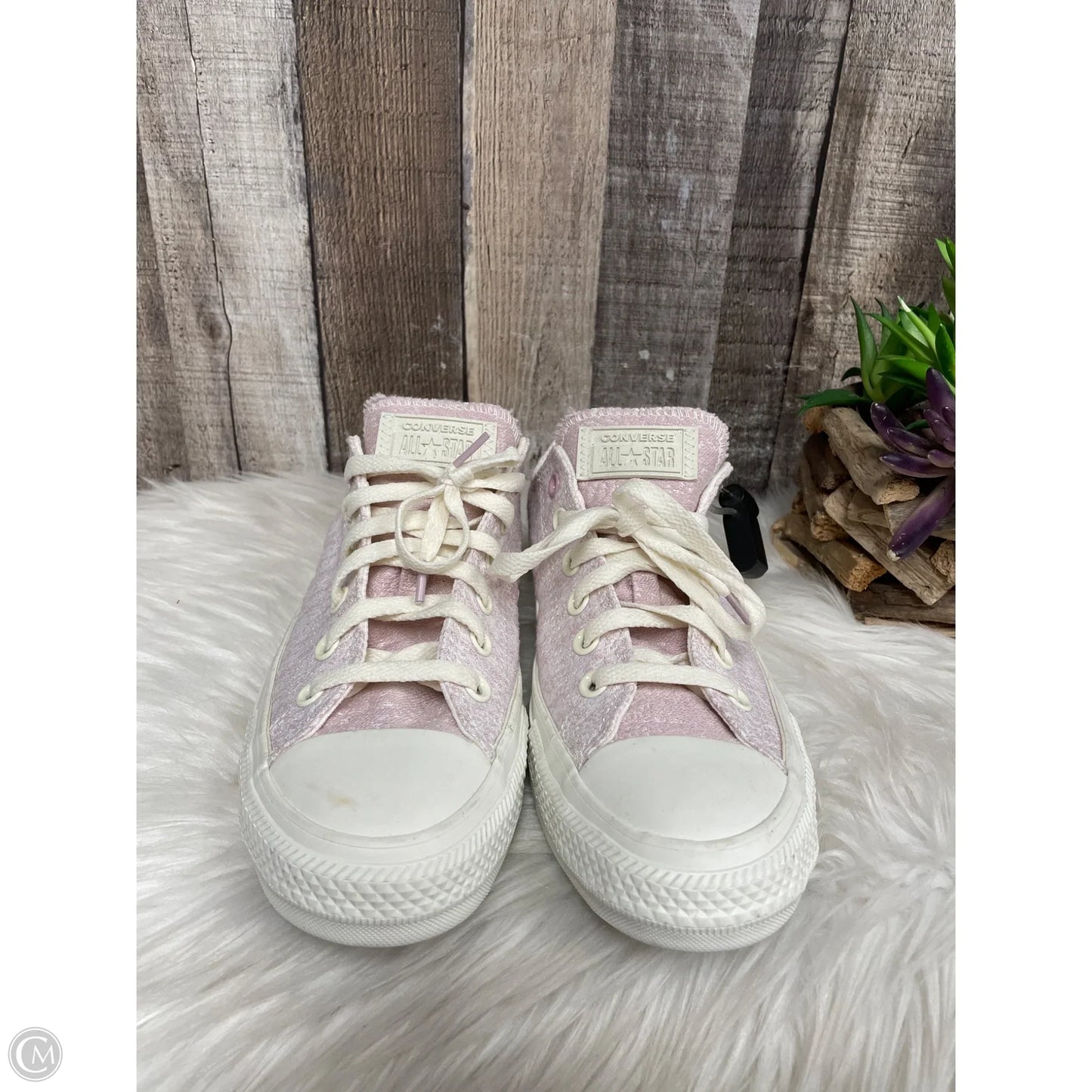 Shoes Sneakers By Converse In Pink, Size: 9