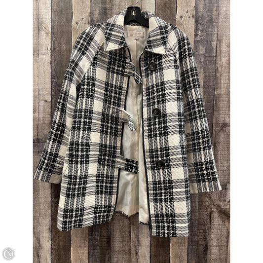 Coat Other By Jones New York In Plaid Pattern, Size: M