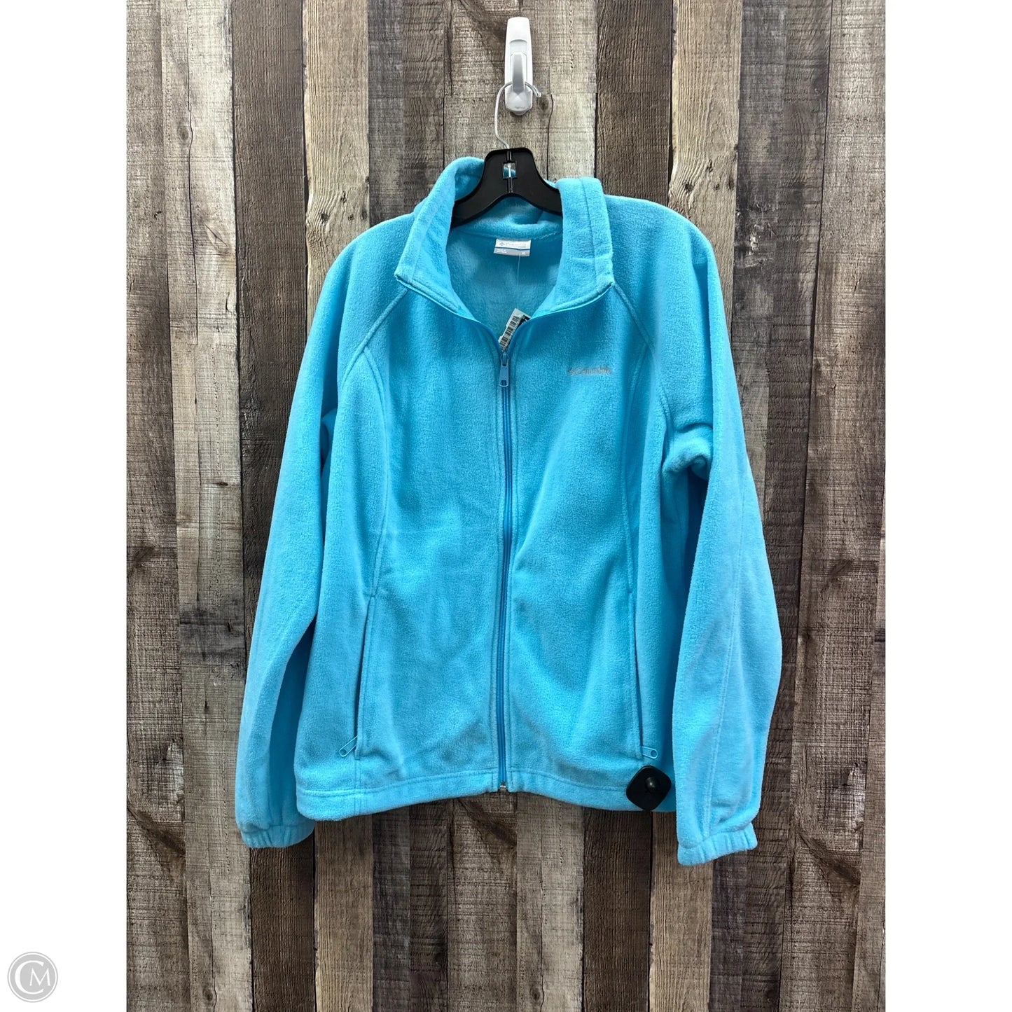 Jacket Fleece By Columbia In Blue, Size: Xl