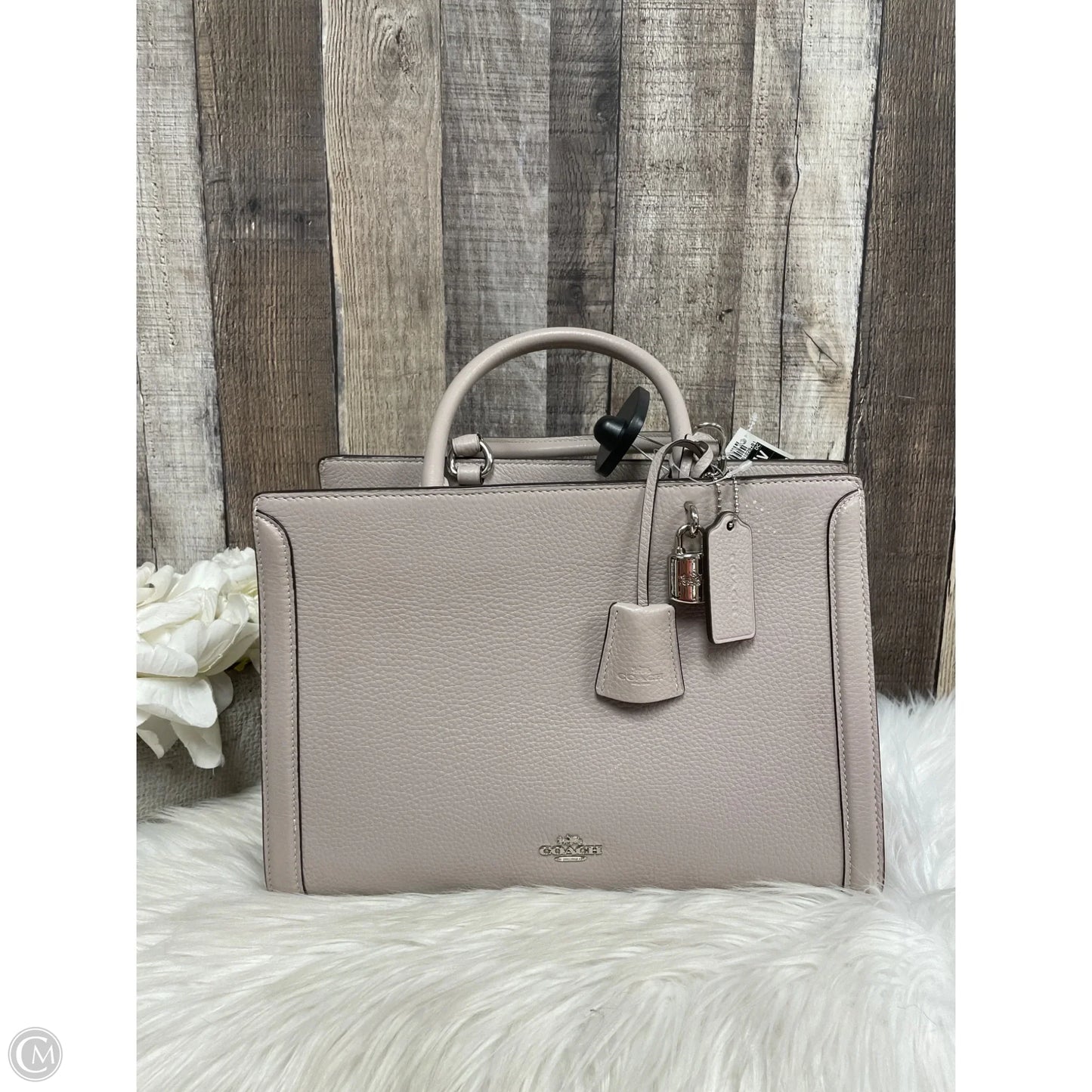 Handbag Designer By Coach, Size: Medium