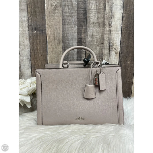 Handbag Designer By Coach, Size: Medium