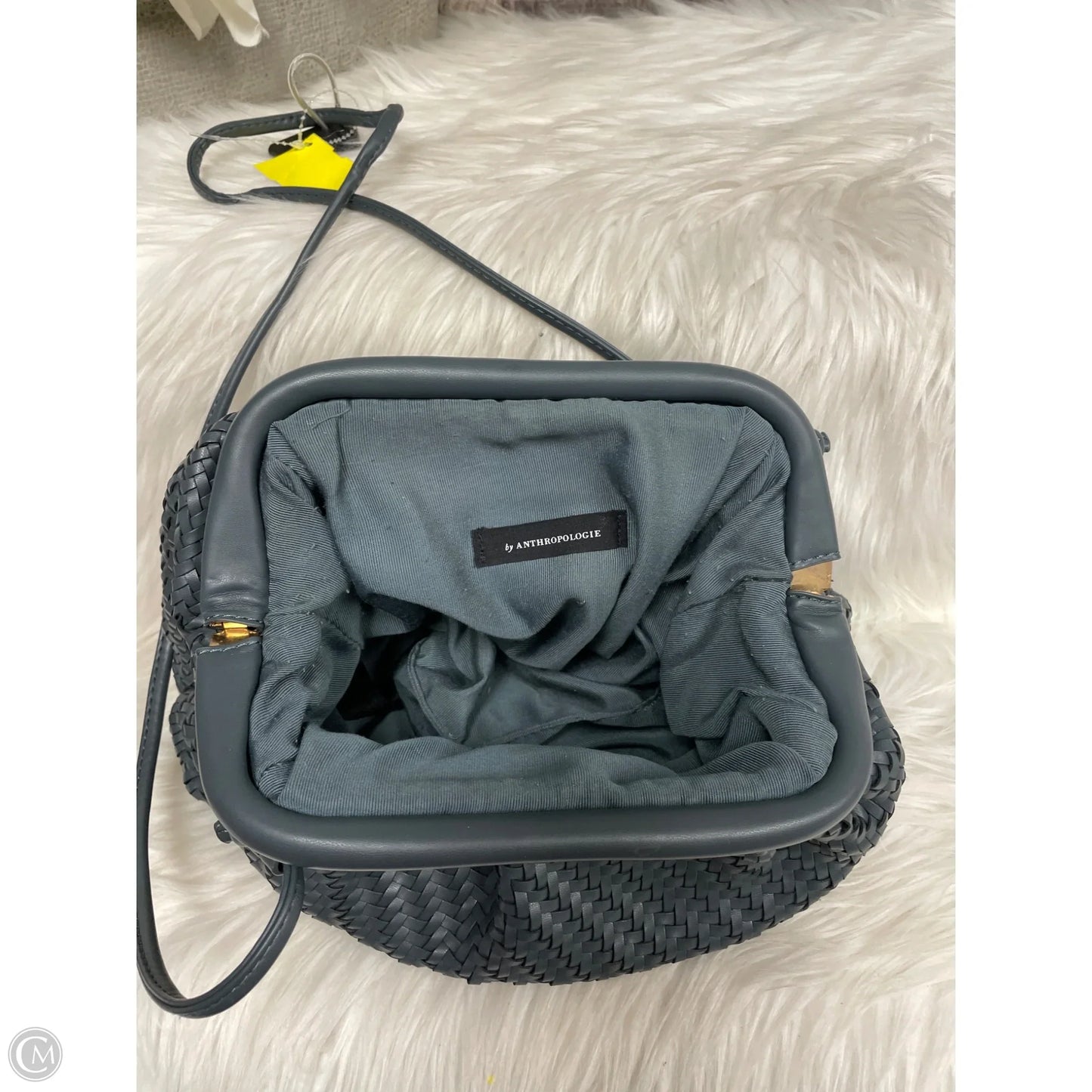 Crossbody Leather By Anthropologie, Size: Medium