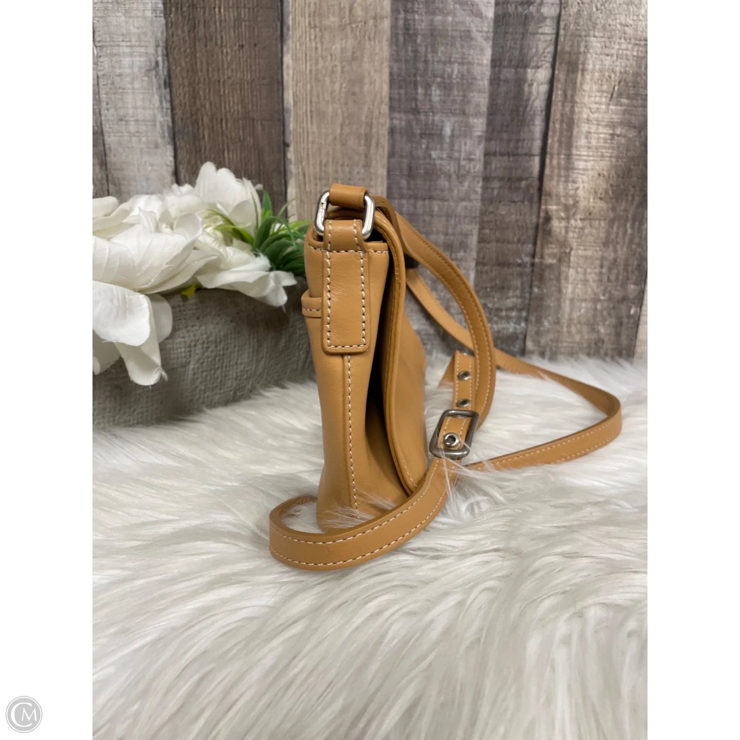 Crossbody Designer By Coach, Size: Small