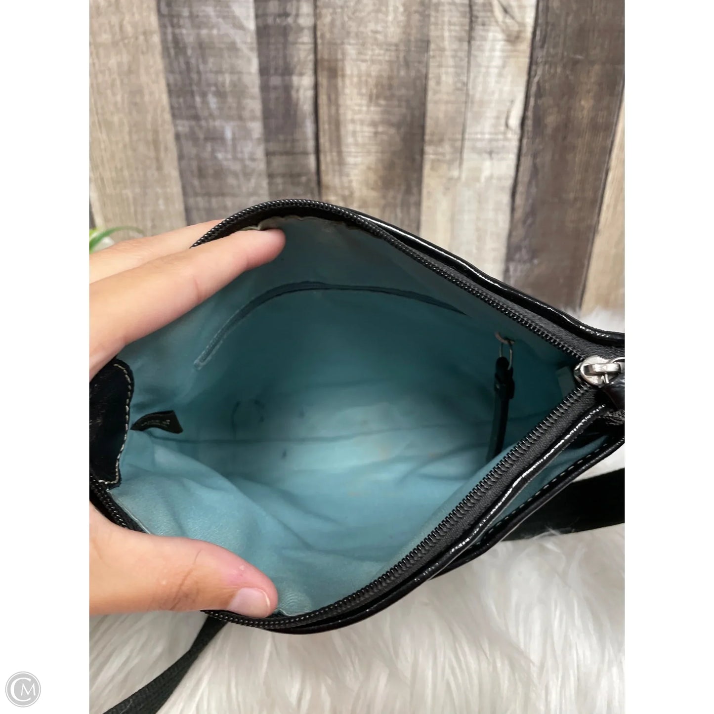 Crossbody Designer By Coach, Size: Small