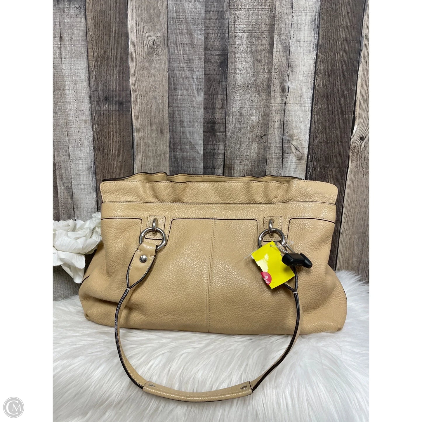 Handbag Designer By Coach, Size: Large