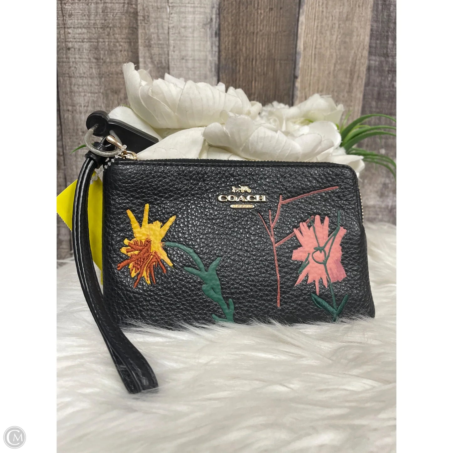 Wristlet Designer By Coach, Size: Medium