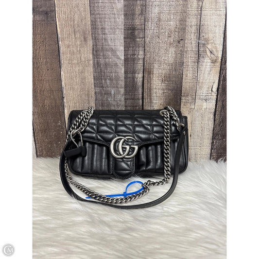 Crossbody Luxury Designer By Gucci, Size: Medium