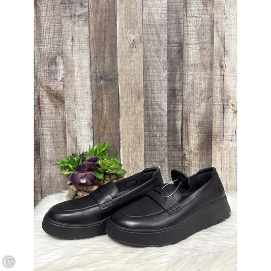 Shoes Heels Wedge By Fitflop In Black, Size: 9