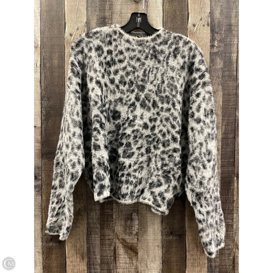 Sweater By Ann Taylor In Grey, Size: Xl