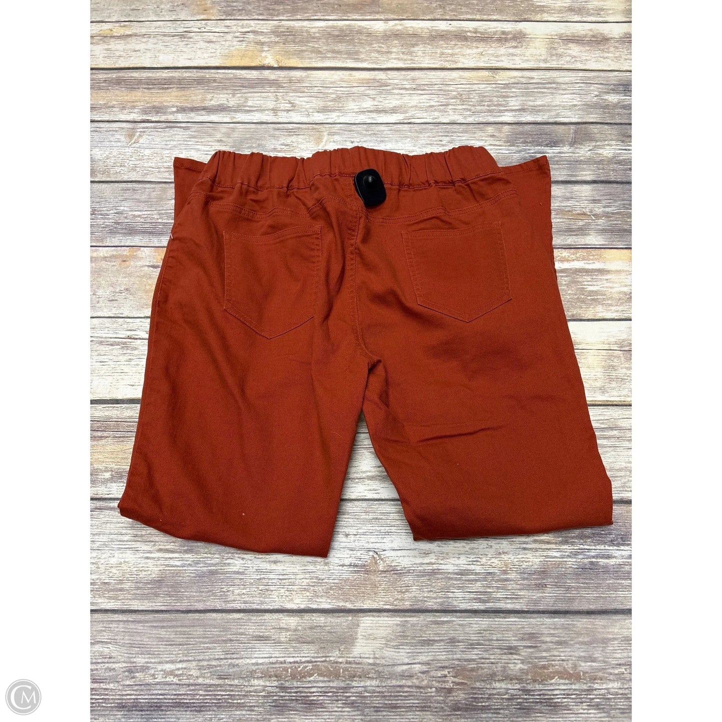 Pants Wide Leg By Cmf In Orange, Size: Xl