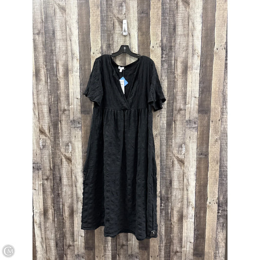 Dress Casual Maxi By Nordstrom In Black, Size: M