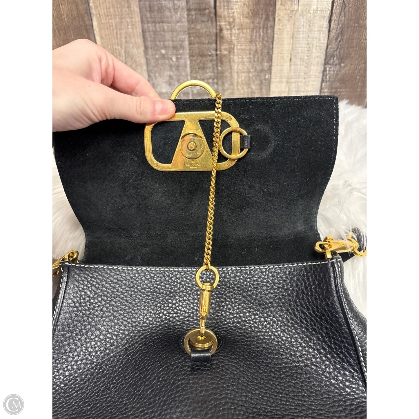 Crossbody Luxury Designer By Valentino-garavani, Size: Medium