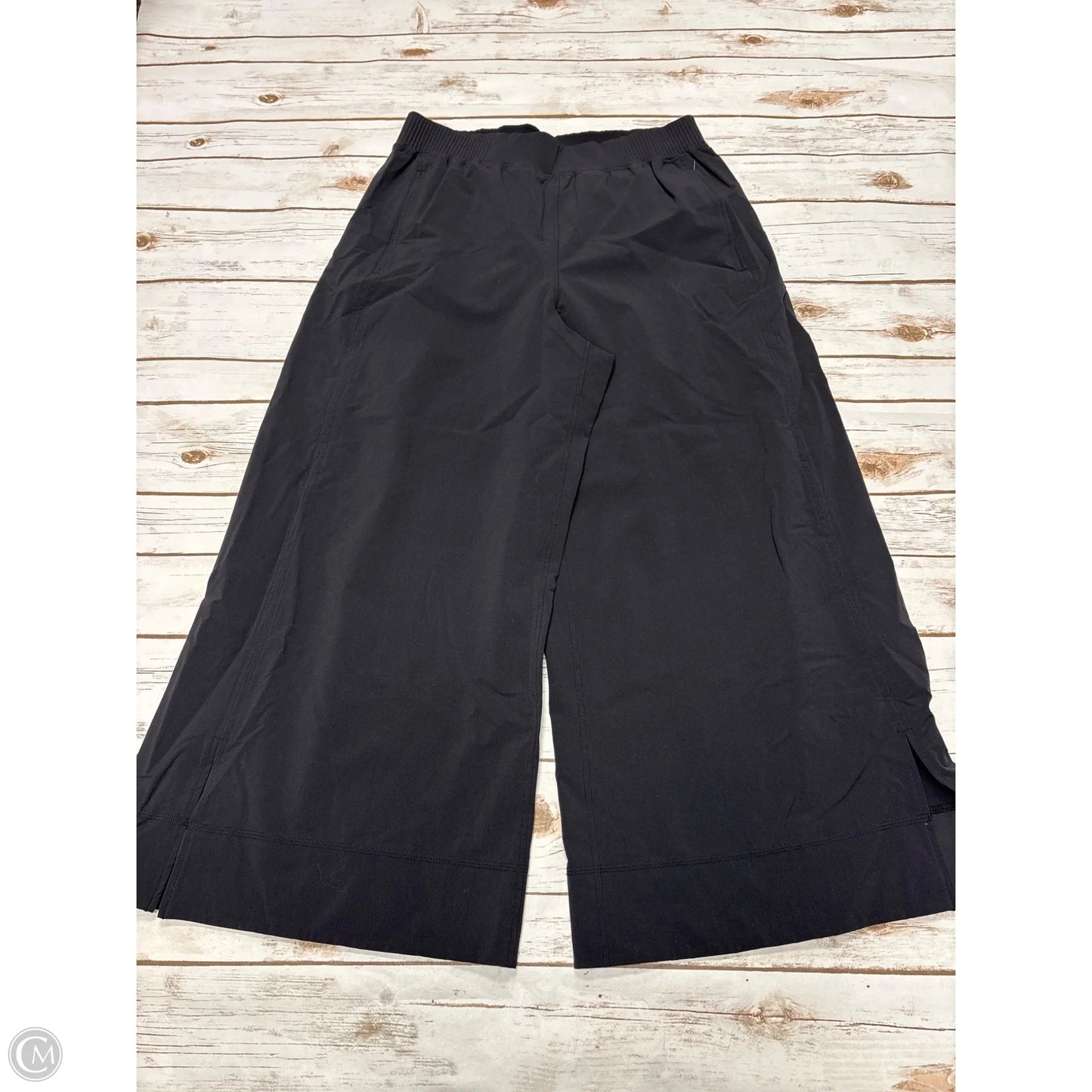 Pants Wide Leg By Lululemon In Black, Size: L