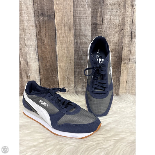 Shoes Athletic By Puma In Navy, Size: 9
