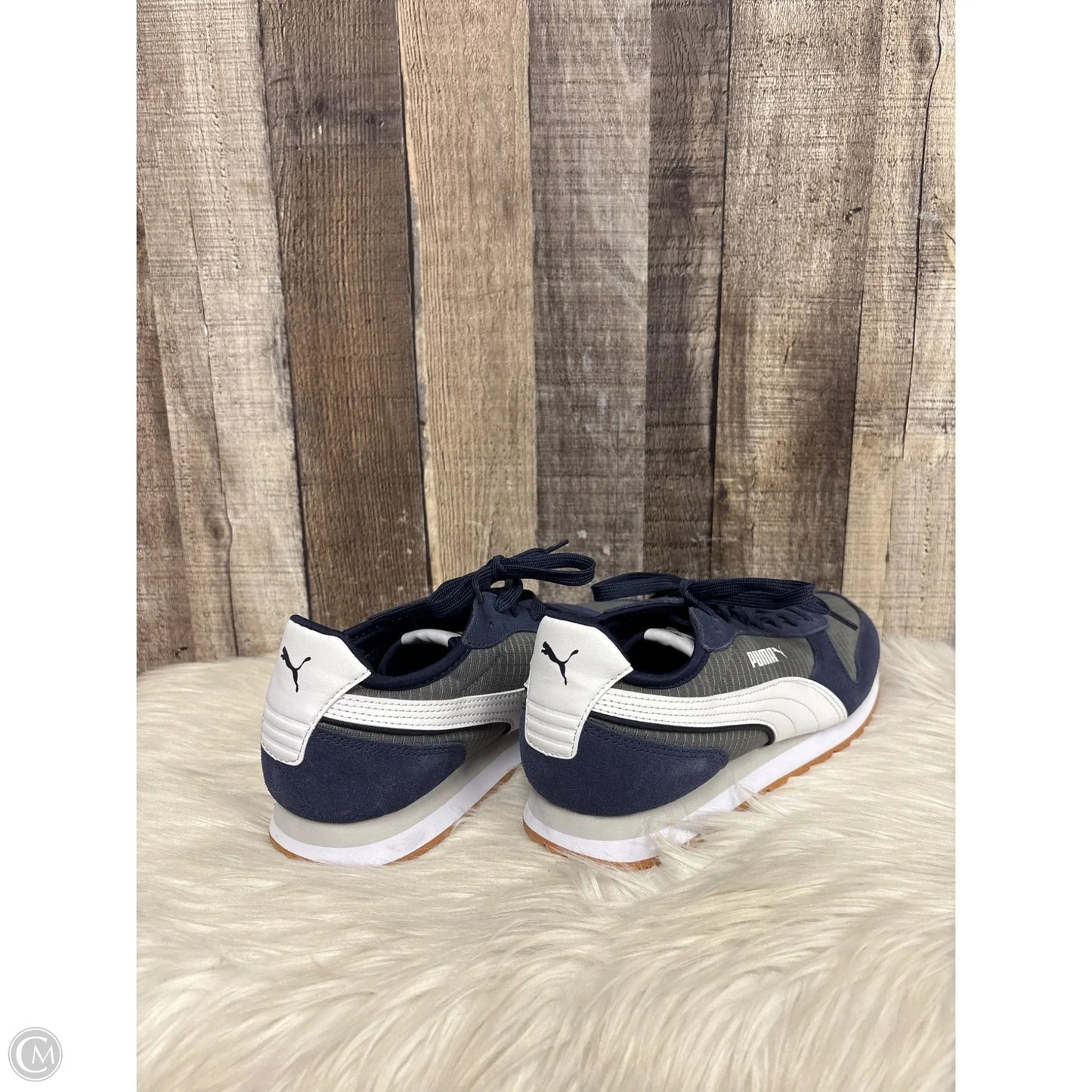 Shoes Athletic By Puma In Navy, Size: 9