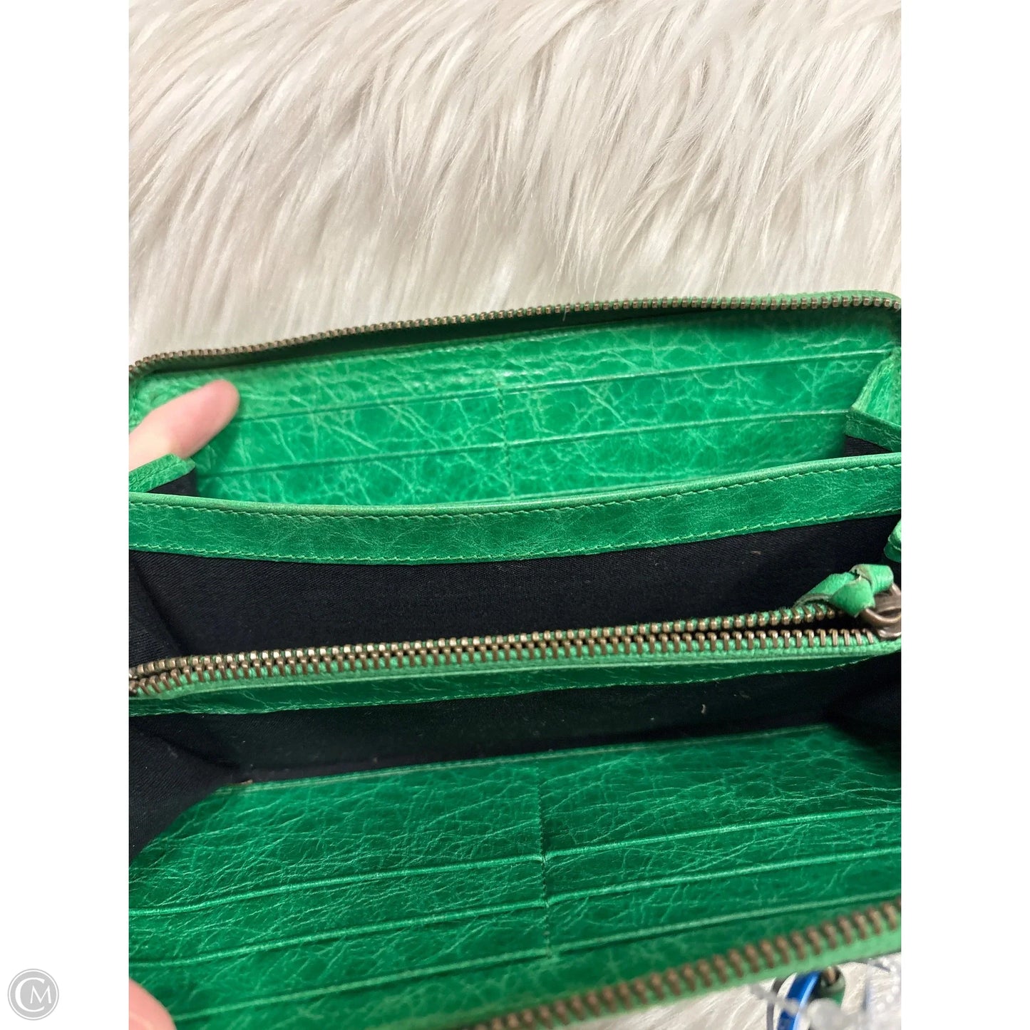 Wallet Luxury Designer By Balenciaga, Size: Medium