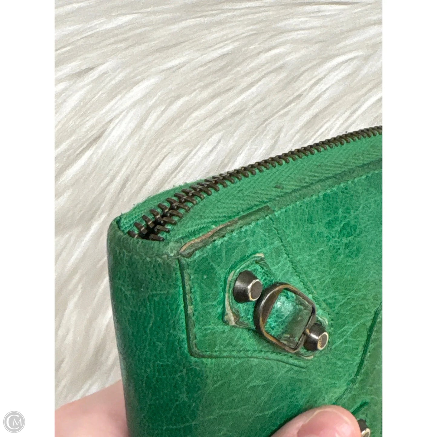 Wallet Luxury Designer By Balenciaga, Size: Medium