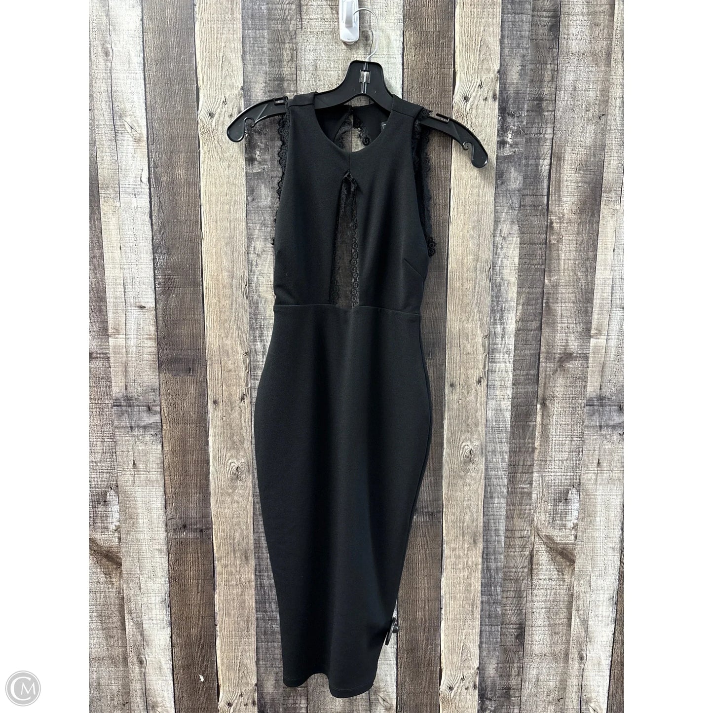 Dress Casual Midi By Cme In Black, Size: S