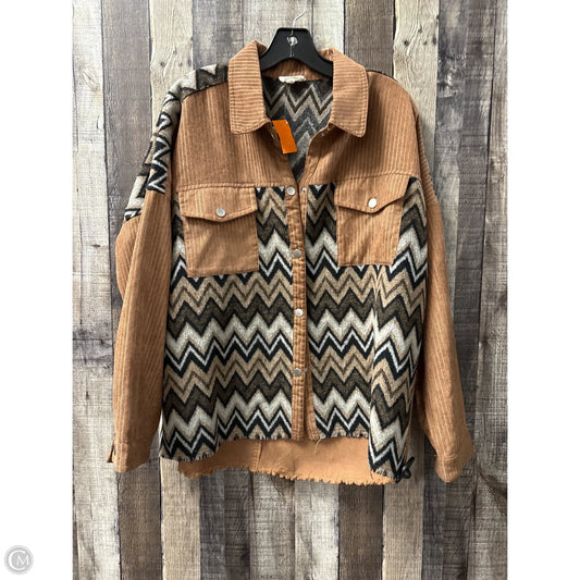 Jacket Shirt By 143 Story In Multi-colored, Size: L