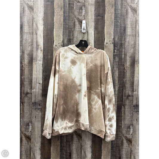 Top Long Sleeve By Cme In Tie Dye Print, Size: 3x