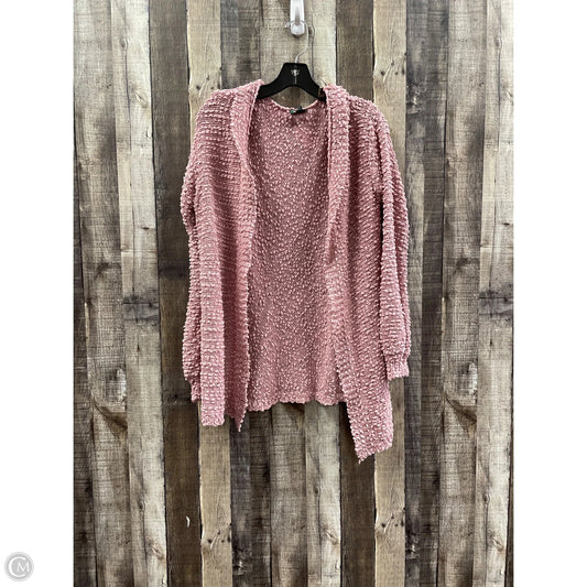 Sweater Cardigan By Wild Fable In Pink, Size: S