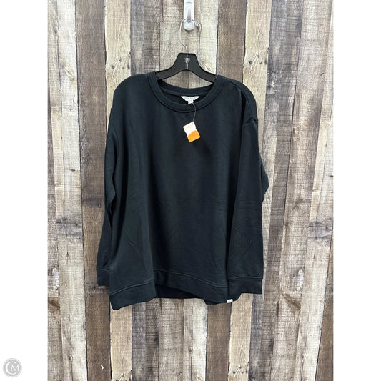 Top Long Sleeve By Orvis In Black, Size: L