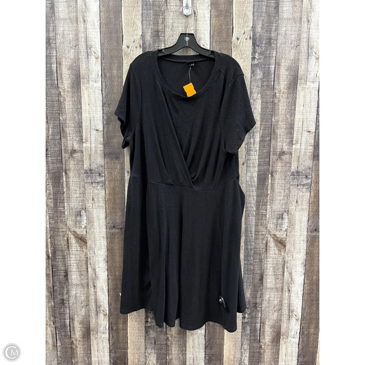 Dress Casual Midi By Torrid In Black, Size: 3x