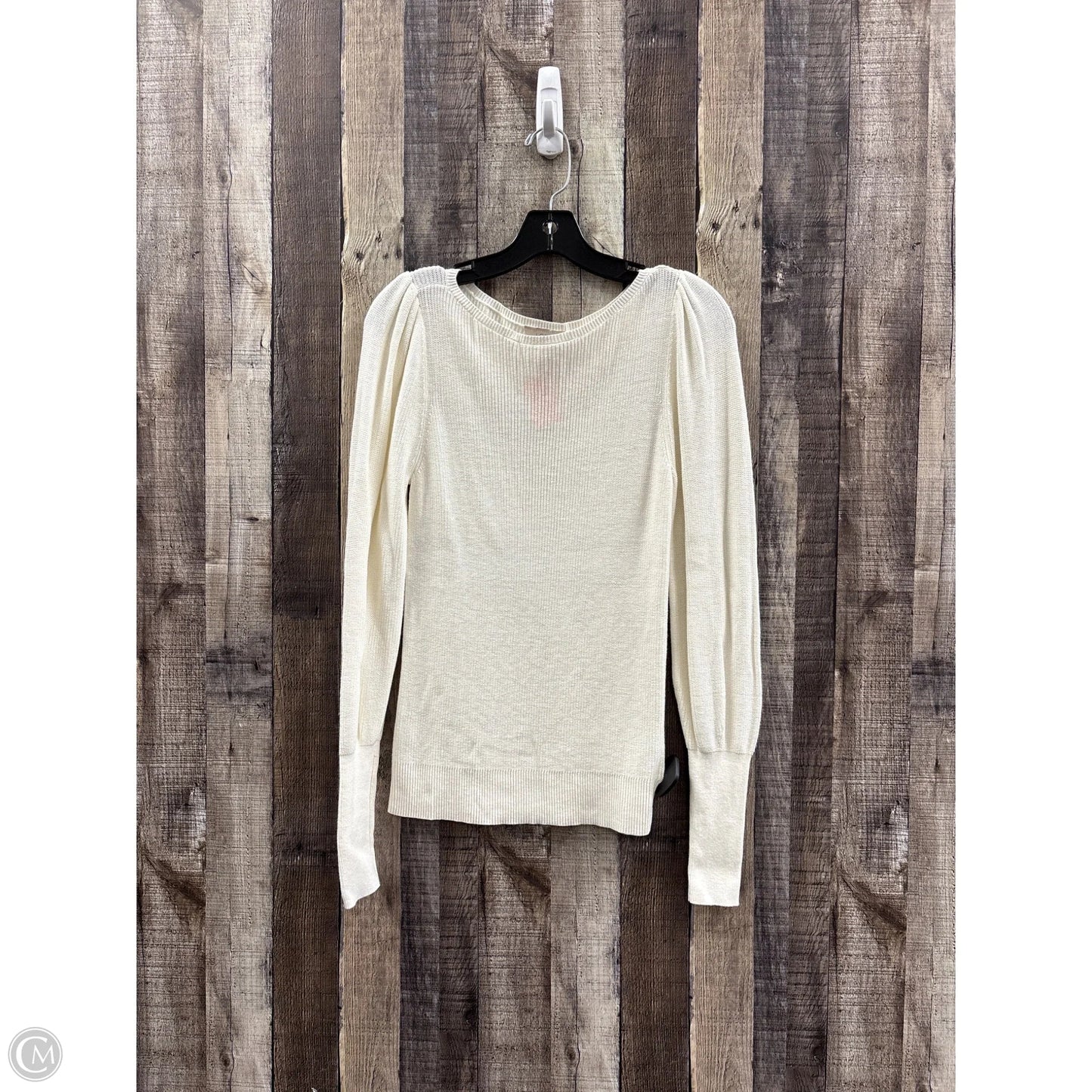 Sweater By Loft In Ivory, Size: Xs