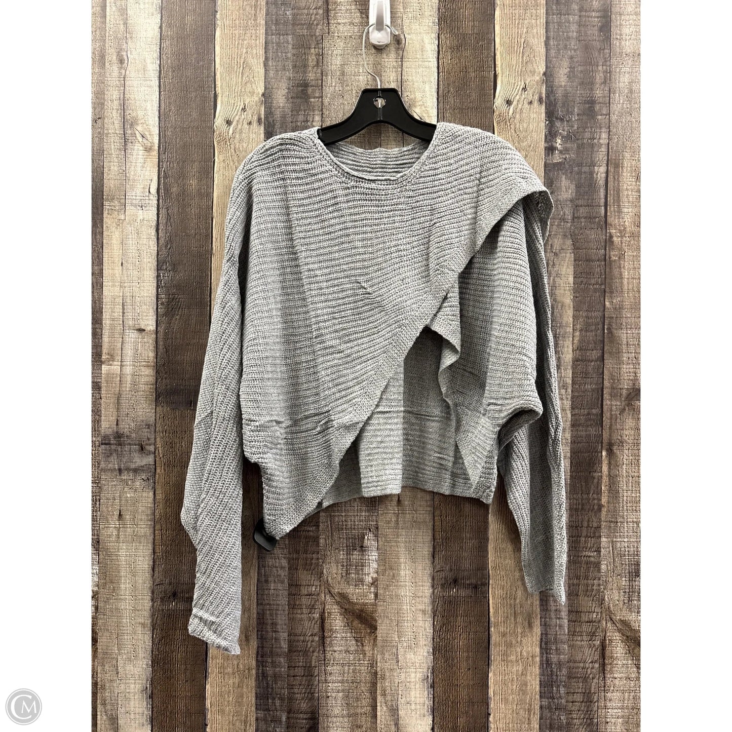 Sweater By Cmf In Grey, Size: L