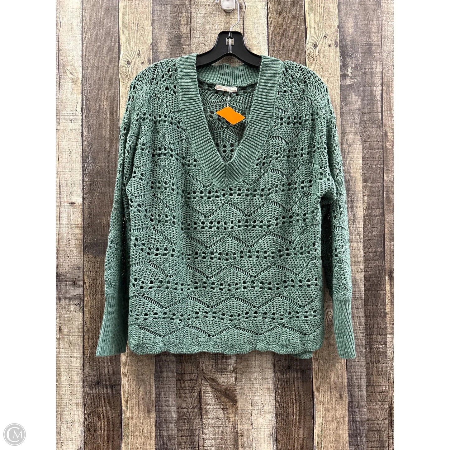 Sweater By Maurices In Green, Size: L