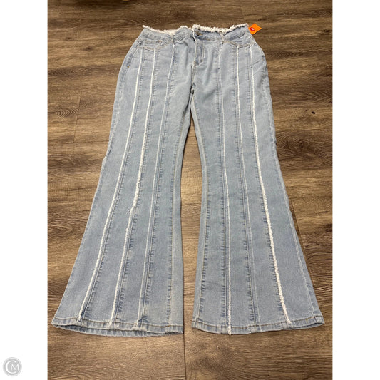 Jeans Wide Leg By Cmf In Blue Denim, Size: Xxl