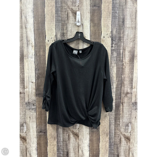 Top Long Sleeve By New York And Co In Black, Size: M