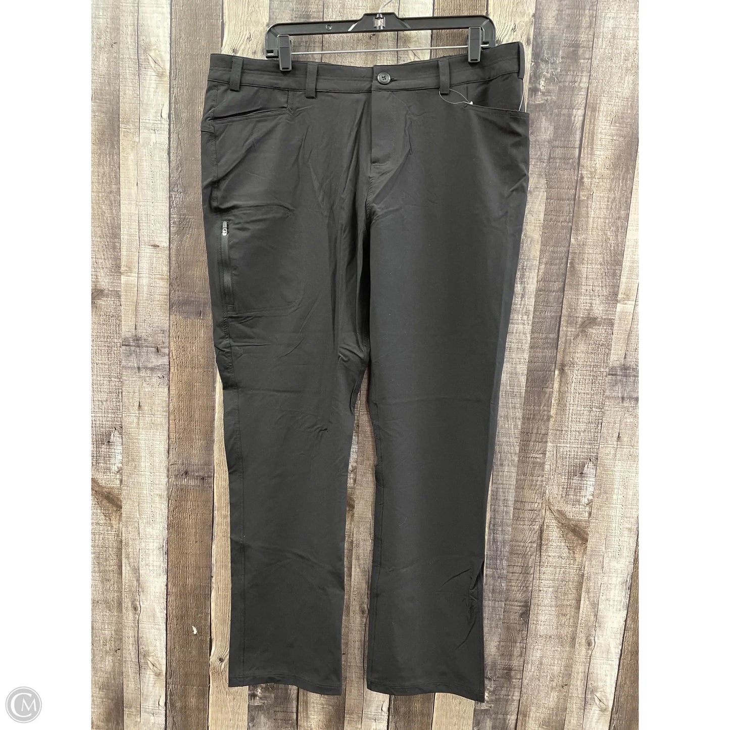 Athletic Pants By Cme In Black, Size: Xl