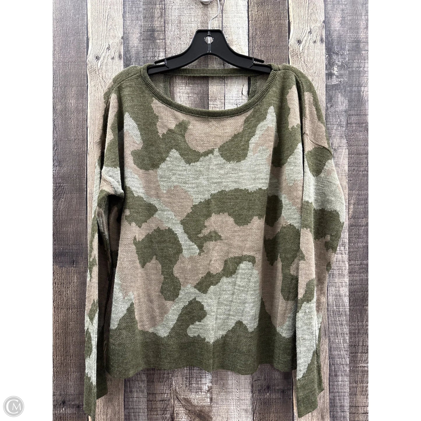 Sweater By New York And Co In Camouflage Print, Size: S