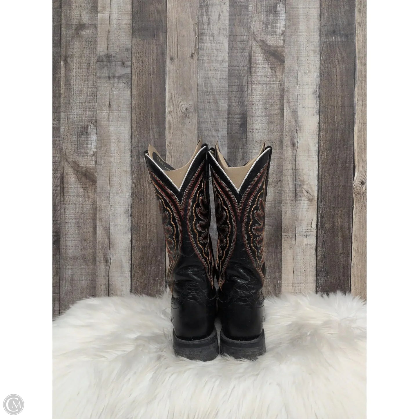 Boots Western By Ariat In Black, Size: 8