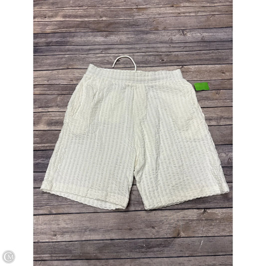 Shorts By Zara In Ivory, Size: L
