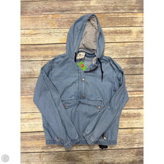 Jacket Denim By Cme In Blue Denim, Size: M