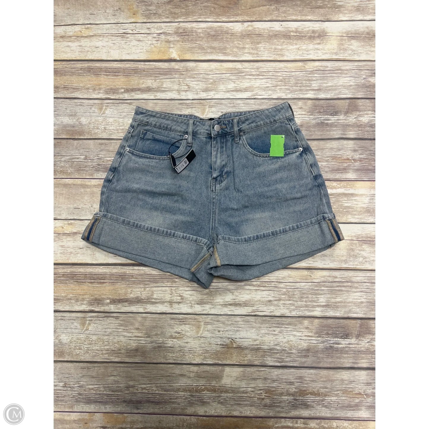Shorts By Fashion Nova In Blue Denim, Size: 10