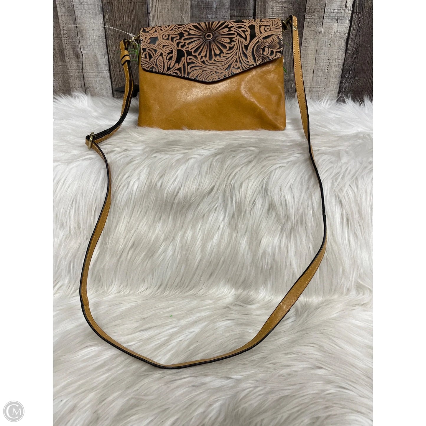 Crossbody Leather By Cmc, Size: Medium